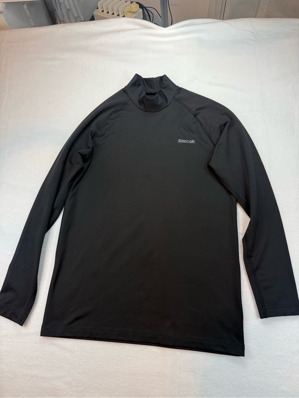 Reebok Black Men’s Long-Sleeve Rash Guard